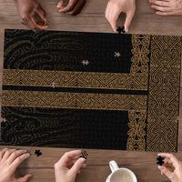 New Zealand Maori Kowhaiwhai Puzzle Parauri Maui and Mangopare - Polynesian Pride
