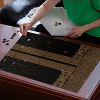 New Zealand Maori Kowhaiwhai Puzzle Parauri Maui and Mangopare - Polynesian Pride