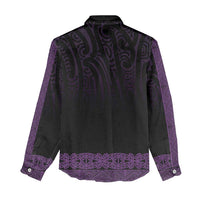 New Zealand Maori Kowhaiwhai Women Casual Shirt Waiporoporo Maui and Mangopare