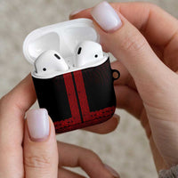 New Zealand Maori Kowhaiwhai AirPods Case Whero Maui and Mangopare - Polynesian Pride