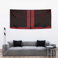 New Zealand Maori Kowhaiwhai Tapestry Whero Maui and Mangopare