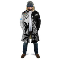 Fiji New Zealand Rugby Personalised Cloak Maori and Tapa Pattern - Polynesian Pride