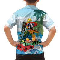 Funny Parrot Margarita Five O'clock Somewhere Hawaiian Shirt LT9 - Polynesian Pride