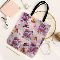 Hawaii Flamingo Hello Summer Tote Bag Hawaiian Quilt Pattern