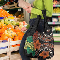 Vintage Hibiscus Pacific Floral Grocery Bag LT9 - Polynesian Pride