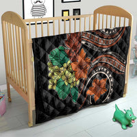 Vintage Hibiscus Pacific Floral Quilt