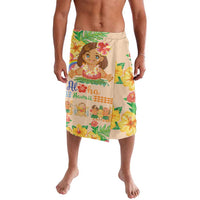 Kawaii Hula Girls Lavalava Aloha Hibiscus Flowers LT9 Nude - Polynesian Pride