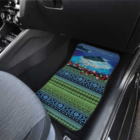 Personalised Fiji Viti Levu Car Mats Tagimoucia and Tapa Tribal Pattern LT9 - Polynesian Pride