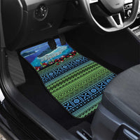 Personalised Fiji Viti Levu Car Mats Tagimoucia and Tapa Tribal Pattern LT9 - Polynesian Pride