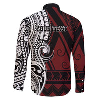 Personalised Tonga Constitution Day 1875 Family Matching Short Sleeve Bodycon Dress and Hawaiian Shirt Polynesian Tribal Tattoo LT9 - Polynesian Pride