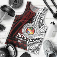 Personalised Tonga Constitution Day 1875 Men Tank Top Polynesian Tribal Tattoo LT9 - Polynesian Pride