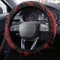 Tonga Constitution Day 1875 Steering Wheel Cover Polynesian Tribal Tattoo LT9 - Polynesian Pride