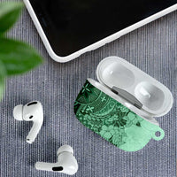 Polynesia AirPods Case Hibiscus Hawaiian Tribal Tattoo Retro Green LT9 - Polynesian Pride