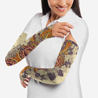 Polynesia Arm Sleeves Hibiscus Hawaiian Tribal Tattoo Retro Tan - Polynesian Pride