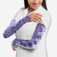 Polynesia Arm Sleeves Hibiscus Hawaiian Tribal Tattoo Retro Violet LT9 - Polynesian Pride