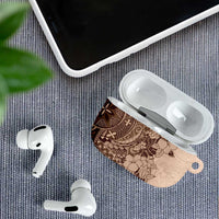 Polynesia AirPods Case Hibiscus Hawaiian Tribal Tattoo Retro Pink Pastel LT9 - Polynesian Pride
