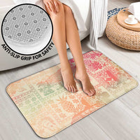 Hawaii Sweat Pink Ombre Bathroom Set Aloha Tribal Pattern - Polynesian Pride