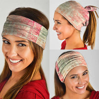 Hawaii Sweat Pink Ombre Neck Gaiter Aloha Tribal Pattern - Polynesian Pride