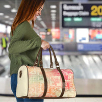 Hawaii Sweat Pink Ombre Travel Bag Aloha Tribal Pattern - Polynesian Pride