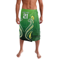 Custom Rugby Cook Islands Avaiki Lavalava Green Kuki Airani Tribal Maori Inspired - Polynesian Pride