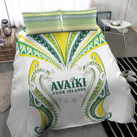 Rugby Cook Islands Avaiki Bedding Set White Kuki Airani Tribal Maori Inspired - Polynesian Pride