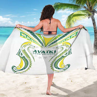 Rugby Cook Islands Avaiki Sarong White Kuki Airani Tribal Maori Inspired - Polynesian Pride