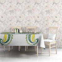 Rugby Cook Islands Avaiki Tablecloth White Kuki Airani Tribal Maori Inspired LT9 - Polynesian Pride