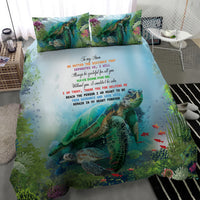 Polynesia Mother's Day Bedding Set Magnificent Sea Turtle Of Love and Gratitude LT9 - Polynesian Pride