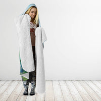 Polynesia Mother's Day Hooded Blanket Magnificent Sea Turtle Of Love and Gratitude LT9 - Polynesian Pride