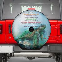 Polynesia Mother's Day Spare Tire Cover Magnificent Sea Turtle Of Love and Gratitude LT9 - Polynesian Pride