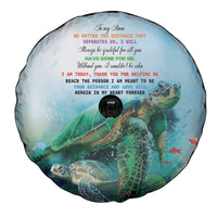 Polynesia Mother's Day Spare Tire Cover Magnificent Sea Turtle Of Love and Gratitude LT9 - Polynesian Pride