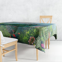 Polynesia Mother's Day Tablecloth Magnificent Sea Turtle Of Love and Gratitude LT9 - Polynesian Pride