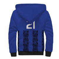Custom Oceania Football NZ Auckland Sherpa Hoodie Maori Tribal Pattern LT9 - Polynesian Pride