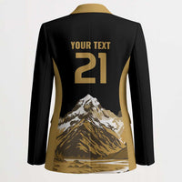 Custom Oceania Football NZ South Island Blazer Minimal Mount Cook Silhouette LT9 - Polynesian Pride