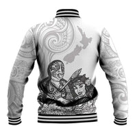 Aroha Maori Language Baseball Jacket Te Reo Maori Inspired Art LT9 - Polynesian Pride