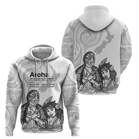 Aroha Maori Language Hoodie Te Reo Maori Inspired Art