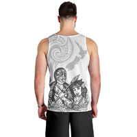 Aroha Maori Language Men Tank Top Te Reo Maori Inspired Art LT9 - Polynesian Pride