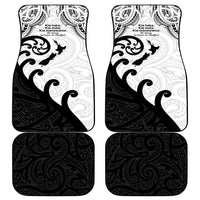 Kia Haka Maori language Car Mats Te Reo Maori Inspired Art LT9 - Polynesian Pride