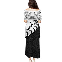 Kia Haka Maori language Puletasi Te Reo Maori Inspired Art LT9 - Polynesian Pride