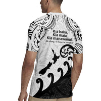 Kia Haka Maori language Rugby Jersey Te Reo Maori Inspired Art LT9 - Polynesian Pride