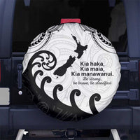 Kia Haka Maori language Spare Tire Cover Te Reo Maori Inspired Art LT9 - Polynesian Pride