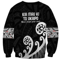Kia Mau Ki To Ukaipo Sweatshirt Te Reo Maori Koru Fern Art LT9 - Polynesian Pride