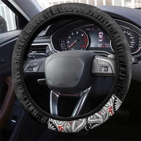 Kia Ora Maori Language Steering Wheel Cover Te Reo Maori Koru Fern Art LT9 - Polynesian Pride