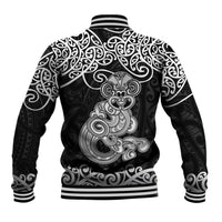 Te Reo Maori Tiki Inspired Art Baseball Jacket LT9 - Polynesian Pride