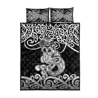 Te Reo Maori Tiki Inspired Art Quilt Bed Set LT9 - Polynesian Pride