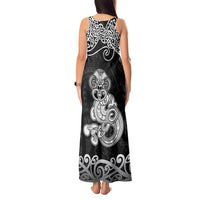 Te Reo Maori Tiki Inspired Art Tank Maxi Dress LT9 - Polynesian Pride