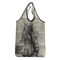 Whanau Maori Language Grocery Bag Te Reo Maori Inspired Art LT9 - Polynesian Pride