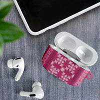 Hawaiian Quilt Pattern AirPods Case Pink Hawaii Culture Tropical LT9 - Polynesian Pride