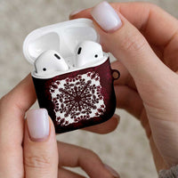 Palm Leaf Quilt Pattern AirPods Case Hawaii Culture Floral LT9 - Polynesian Pride