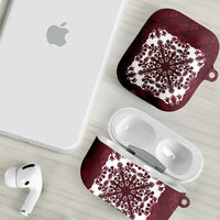 Palm Leaf Quilt Pattern AirPods Case Hawaii Culture Floral LT9 - Polynesian Pride